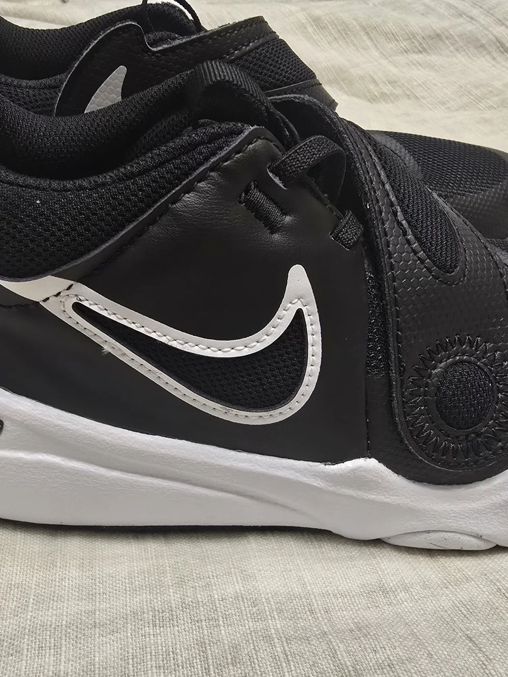 Nike Kids' Black and White Sneakers